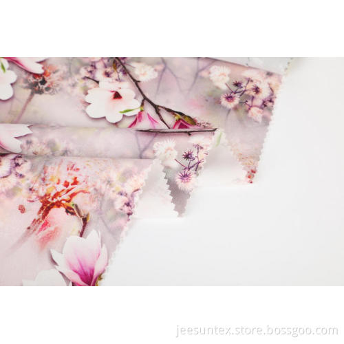 100% Ecovero Rayon Woven Printed Fabric